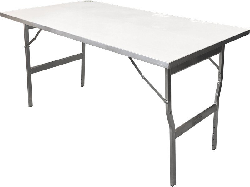 Table alu droite 150 x 85